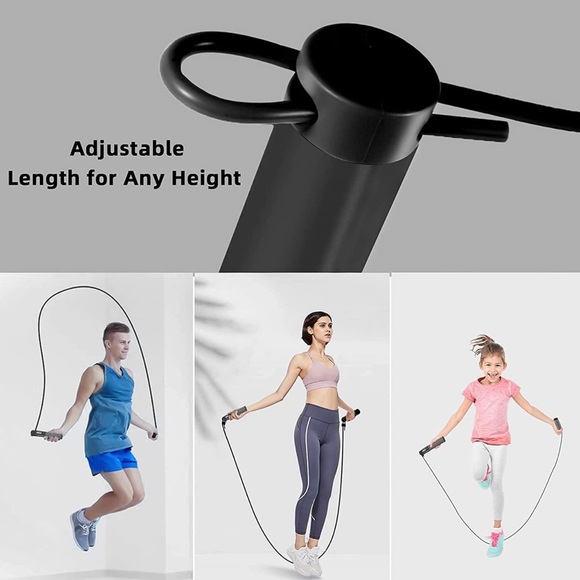 New - Digital Fitness Jump Rope with Calorie Counter and Cordless Mode - Picture 11 of 11
